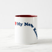 Tasse 2 Couleurs Les doubles cadeaux de rechange de genou | (Centre)