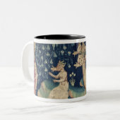 Tasse 2 Couleurs Les dragons vomissant des grenouilles (Devant gauche)