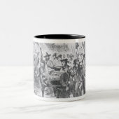 Tasse 2 Couleurs Les émeutes d'acte de timbre à Boston (Centre)