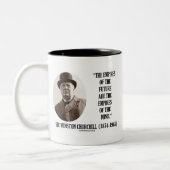 Tasse 2 Couleurs Les Empires Du Futur Sont Les Empires De L'Esprit (Gauche)