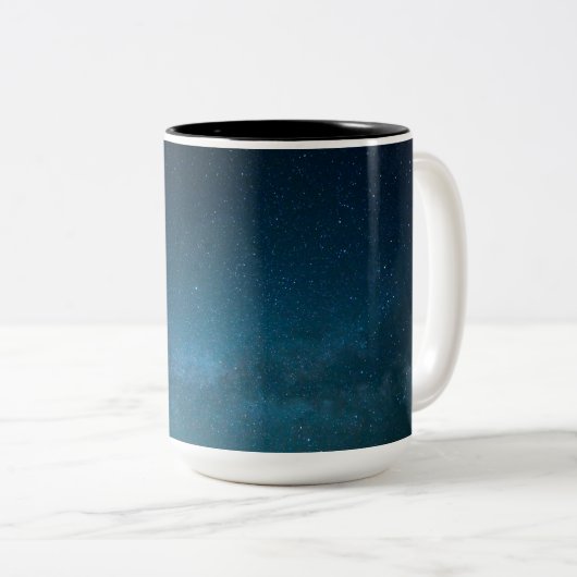 Tasse 2 Couleurs Les étoiles de nuit (Devant droit)