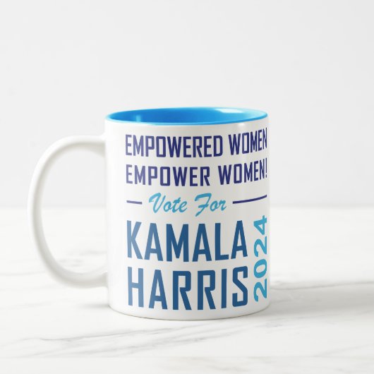TASSE 2 COULEURS LES FEMMES AUTONOMES... (Gauche)