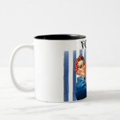 Tasse 2 Couleurs Les femmes donnent du café (Gauche)
