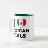 Tasse 2 Couleurs Les Femmes mexicaines (Devant gauche)