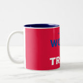 Tasse 2 Couleurs Les Femmes Pour Trump (Gauche)