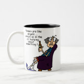 Tasse 2 Couleurs Les Femmes Sont Comme Des Anges (Gauche)