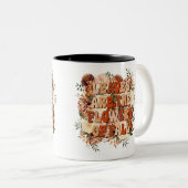 Tasse 2 Couleurs Les feuilles sont les Fleurs de l'automne (Devant droit)