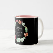 Tasse 2 Couleurs Les filles d'avril sont soleil, cadeau (Devant droit)