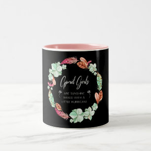 Tasse 2 Couleurs Les filles d'avril sont soleil, cadeau