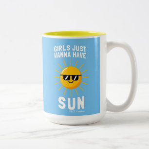 Tasse 2 Couleurs Les Filles Veux Juste Avoir Le Soleil