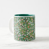 Tasse 2 Couleurs Les fleurs du printemps (Devant gauche)