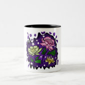 Tasse 2 Couleurs Les Fleurs La Nuit (Centre)