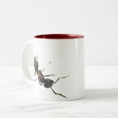 Tasse 2 Couleurs Les fourmis sur ma confiture (Devant gauche)