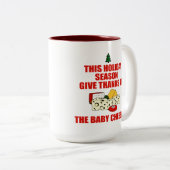 Tasse 2 Couleurs Les fromages de bébé (Devant droit)