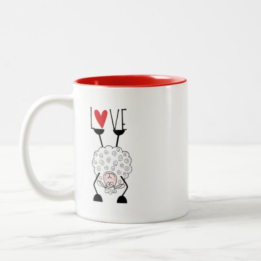 Tasse 2 Couleurs "Les fruits de l'Esprit de l'Éternel"   (Gauche)