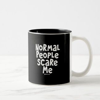 Tasse 2 Couleurs Les gens ordinaires me font peur