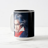 Tasse 2 Couleurs Les grands compositeurs : Beethoven (Devant gauche)