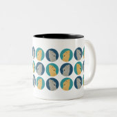 Tasse 2 Couleurs Les grenouilles à dragon (Devant droit)