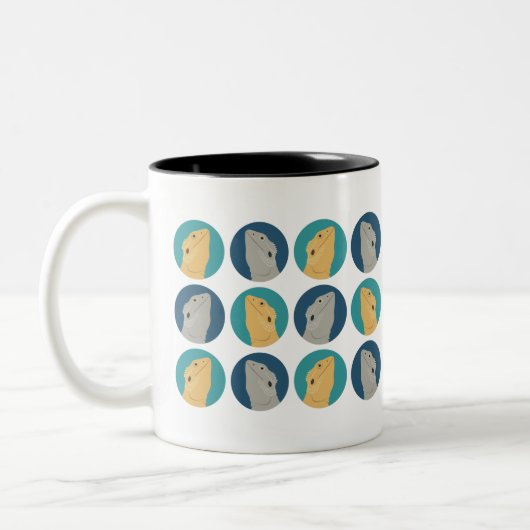 Tasse 2 Couleurs Les grenouilles à dragon (Gauche)