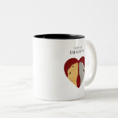 Tasse 2 Couleurs Les grenouilles à dragon (Devant droit)