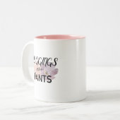 Tasse 2 Couleurs Les guêtres sont pantalon (Devant gauche)