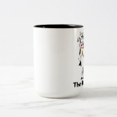 Tasse 2 Couleurs Les Holsteins (Centre)