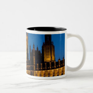 Tasse 2 Couleurs Les Houses of Parliament la nuit dans la ville de
