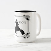 Tasse 2 Couleurs Les Irlandais dansent la maman celtique de Feis de (Devant droit)