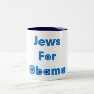 Tasse 2 Couleurs Les Juifs pour Obama