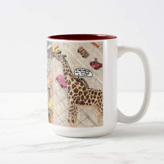 Tasse 2 Couleurs Les Laveuses (Droit)