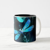 Tasse 2 Couleurs Les libellules du lac (Devant droit)