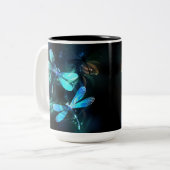 Tasse 2 Couleurs Les libellules du lac (Devant gauche)