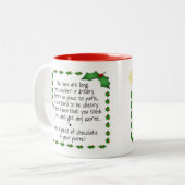 Tasse 2 Couleurs Les lignes sont longues… (Devant gauche)