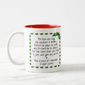 Tasse 2 Couleurs Les lignes sont longues… (Gauche)