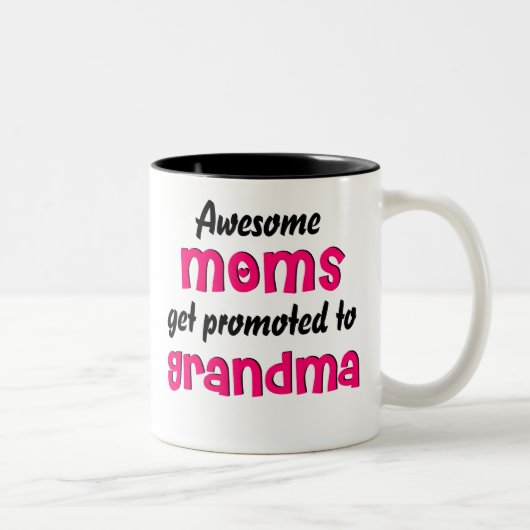 Tasse 2 Couleurs Les mamans impressionnantes obtiennent favorisées (Droit)