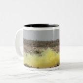 Tasse 2 Couleurs Les marines assurent la sécurité (Devant gauche)