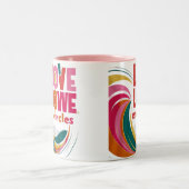 Tasse 2 Couleurs Les matraques (Centre)