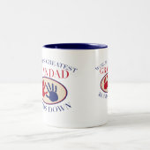 Tasse 2 Couleurs Les meilleures    mains de papy vers le bas (Centre)