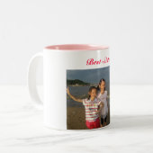 Tasse 2 Couleurs Les meilleures soeurs (Devant gauche)
