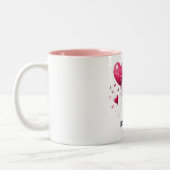 Tasse 2 Couleurs Les meilleurs amis pour les Valentines (Gauche)