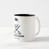 Tasse 2 Couleurs Les messieurs restent pointus (Devant droit)