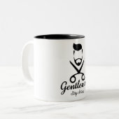 Tasse 2 Couleurs Les messieurs restent pointus (Devant gauche)