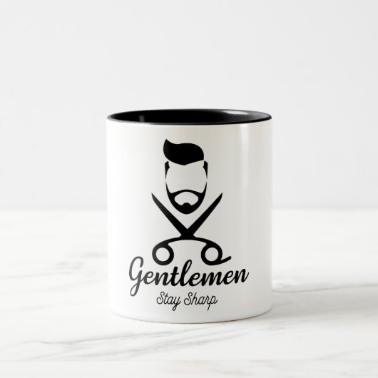 Tasse 2 Couleurs Les messieurs restent pointus (Centre)