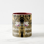 Tasse 2 Couleurs Les miracles fleurissent Les mots inspirants (Centre)