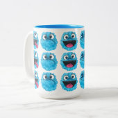 Tasse 2 Couleurs Les nombreux modes d'Ollie (Devant gauche)