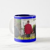 Tasse 2 Couleurs Les nombreux visages de l'amour (Devant gauche)