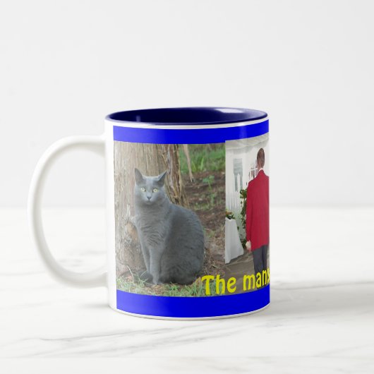 Tasse 2 Couleurs Les nombreux visages de l'amour (Gauche)