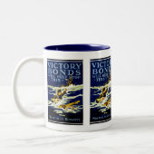 Tasse 2 Couleurs Les Obligations De Victoire Aideront À Arrêter Cel (Gauche)