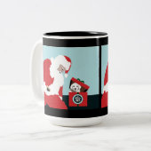 Tasse 2 Couleurs Les pattes d'opération pour le chien de maisons (Devant gauche)