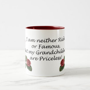Tasse 2 Couleurs Les petits-enfants sont inestimables